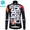 Completo Maglia ML + Pantaloncino con bretelle ML 2017 Cinelli Chrome N001 Winter Invernale